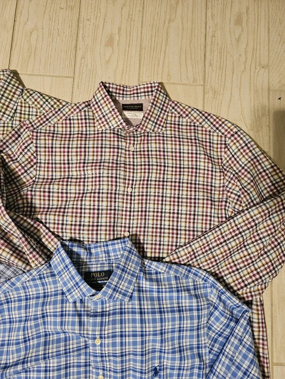 POLO Ralph Lauren Thomas Dean John Varvatos Mens Large 8 Shirt Lot Like New!